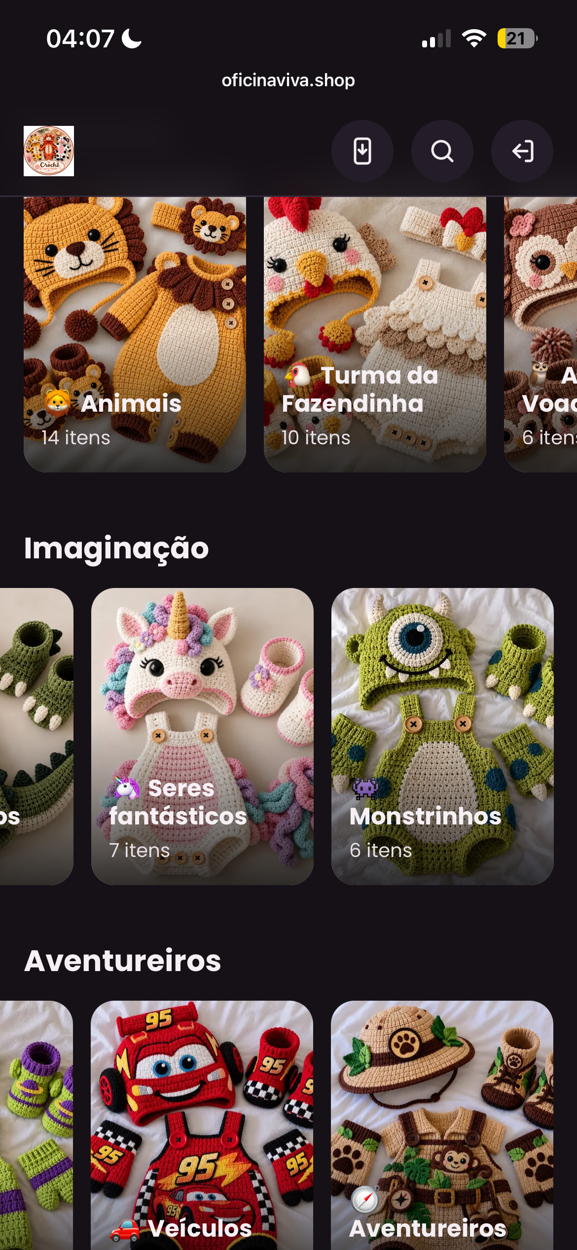 Foto do molde Sapinho da coleção